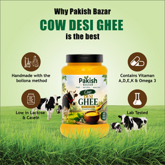 Premium Cow Desi Ghee in Pakistan – 100% Pure & Organic