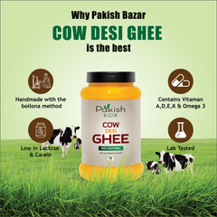 Premium Cow Desi Ghee in Pakistan – 100% Pure & Organic