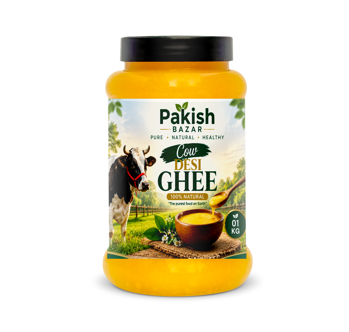 Premium Cow Desi Ghee in Pakistan – 100% Pure & Organic